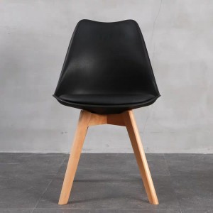 Hurtownianowoczesne plastikowe krzesło do jastrzętu Bistro Cafe Restauracja kolorowe akrylowe krzesło plastikowe krzesło i miękka poduszka