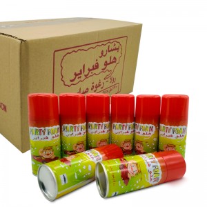 Gorąca sprzedaż Dekoracja imprezy biały spray śnieżny