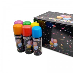 Głupi sznurek z szalonym sznurkiem z strzelcem konfetti pistoletu