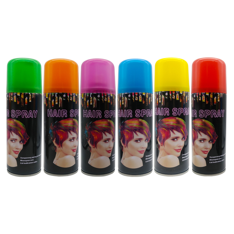 Kolor włosów aerozolowy spray brokat kolor włosów