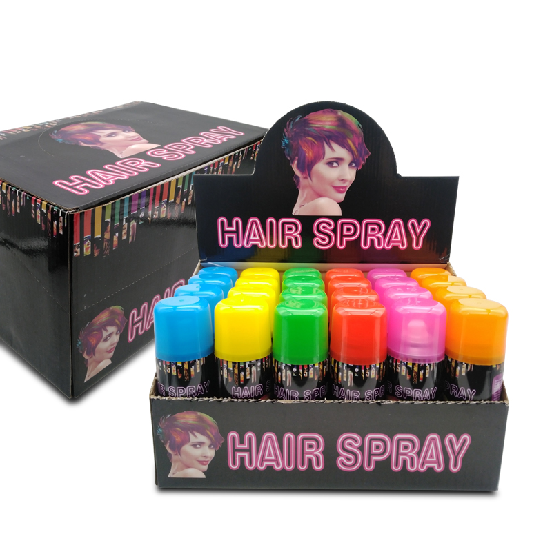 Kolor włosów aerozolowy spray brokat kolor włosów