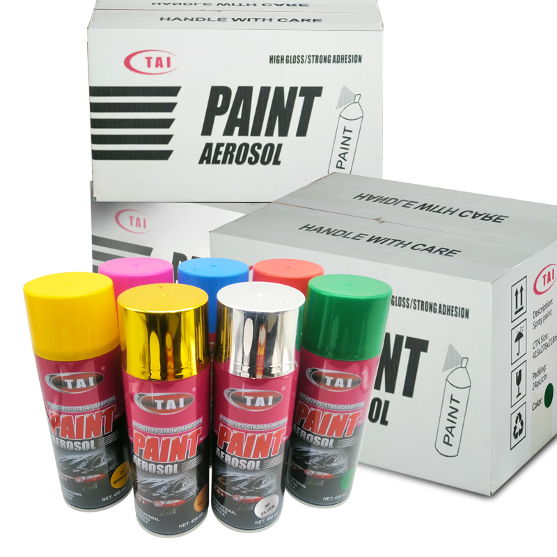 Metale spray farba precyzyjna farba sprayowa kolorowa farba sprayowa do plastiku