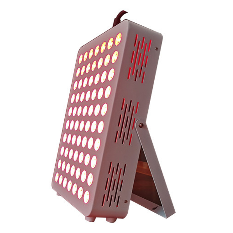 Urządzenie do terapii czerwonej światła, 660nm czerwone światło i 850nm w podczerwieni LED terapia światła LED, z timerem i pilotem, urządzeniem do odciążania bólu stawów i mięśni, leczenie światła LED skóry twarzy w podczerwieni