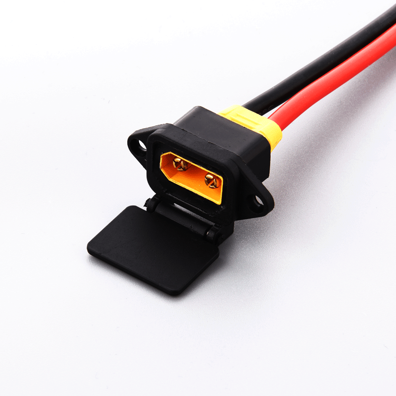 Kabel miedziany Amass XT90 XT60 XT30 Złącze T-Plug Męskie wtyczki żeńskie z 12AWG 14AWG Silicone Harness Wire