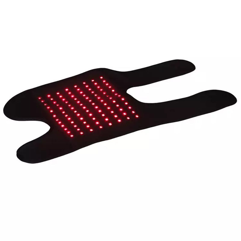 2PCS Podczerwień Red Lightoterapy Pas, długość fali 660NM/850NM, przenośna czerwono -światła podkładkana ramię, plecy, stóp kolan itp.