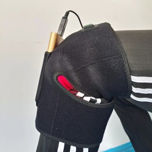 2PCS Podczerwień Red Lightoterapy Pas, długość fali 660NM/850NM, przenośna czerwono -światła podkładkana ramię, plecy, stóp kolan itp.