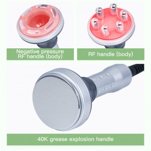 7 w 1 ultradźwiękowe kationowe maszyna odchudzająca próżniowa, masaż maszyna do ciała maszyna do ciała kształtowanie ciała masażem skóry do salonu, spa, używanie domu.