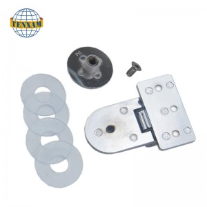 Okrągły zawias do ściany