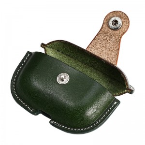 Nowy Apple Airpods Pro2 Case Protective, wojskowy zielony kolor zintegrowany obudowa cielęcia, obudowa z zestawem słuchawkowym Bluetooth odpornana skórzaną obudowę