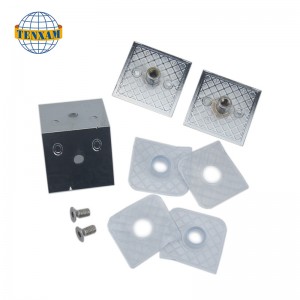 Podwójny zacisk mocowania 90 stopni