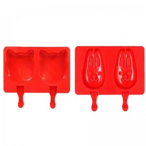 Lody formy gadżetu kuchennego DIY Food Klasa silikonowa tacana lody.