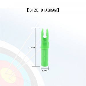 Elongarrow strzałka strzałka strzałkowa dla strzałek węglowych aluminiowych strzałek akcesoriów strzałkowych nock