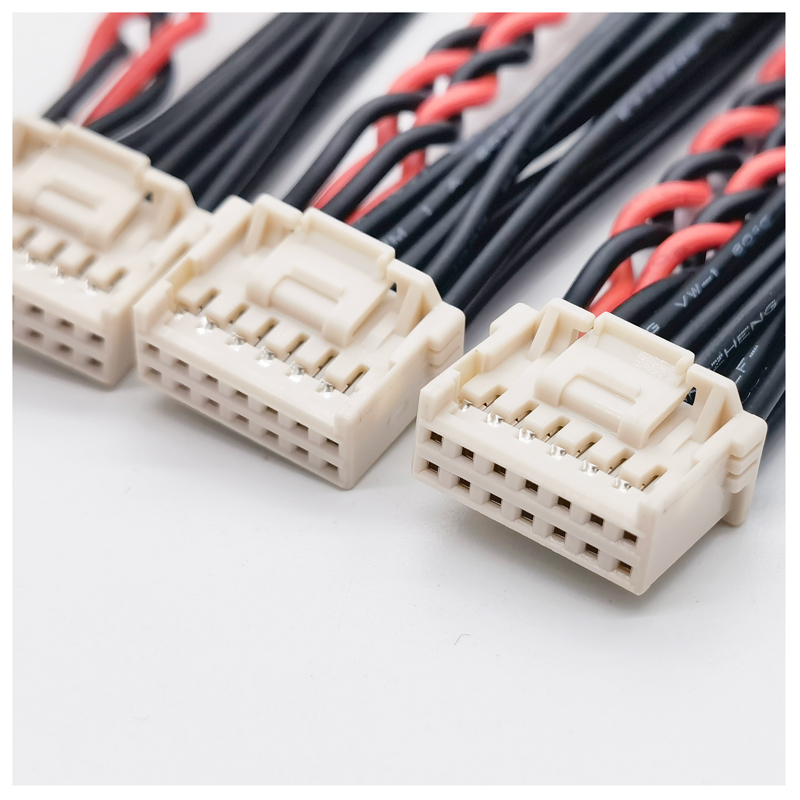 Linia terminala MOLEX 501646-1400 Wiązka wiązki podwójnej wiązki 2,0 mm robot Roller Pędzel Silnik Dostosowywanie kabla kablowego