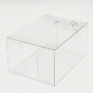 Hurtowe przezroczyste plastikowe pudełkana prezenty opakowanie pędzla do makijażu