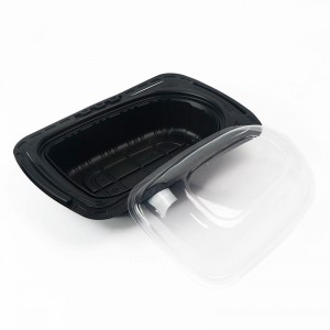 Pieczony kurczak przepiórczy tacana mięso zabieraj pojemnik