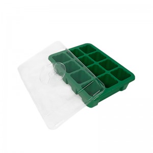 Plastikowe PS Mini Green House Sed Nursery Tray, hurtowa taca kiełkowana z kopułą/