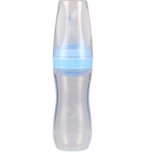 W 100% łyżka silikonowa łyżka squeeza pasta ryżowa butelka dla dzieci silikon dziecięcy dzieci karmiące butelkę łyżki smoczki owocowej