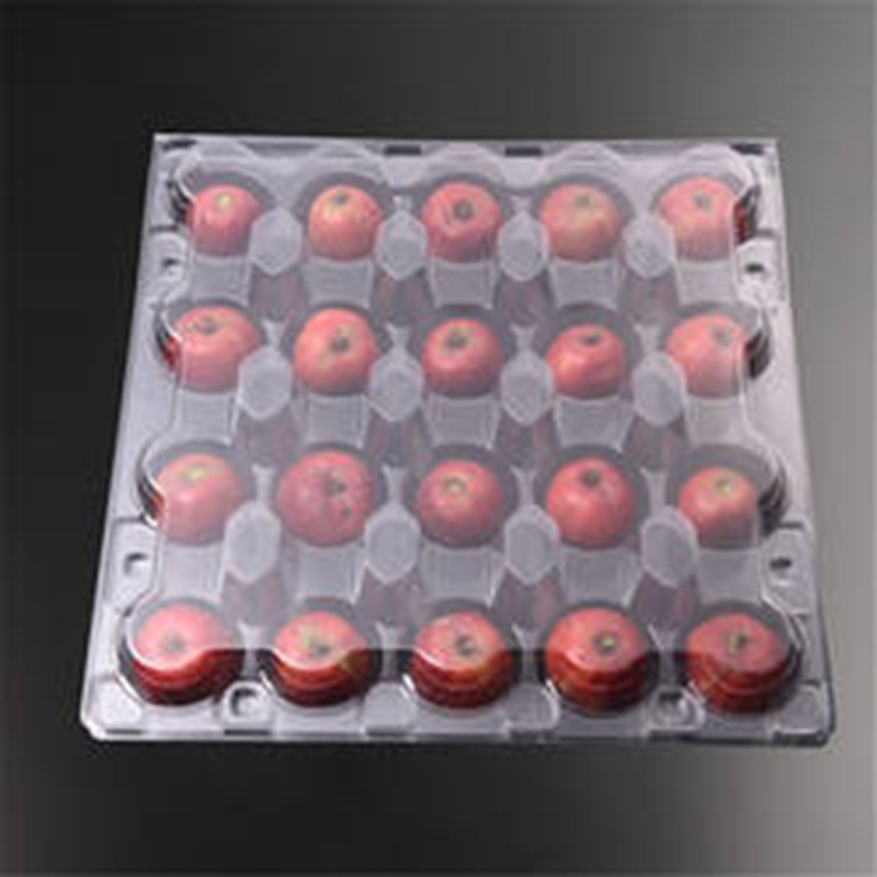 Przezroczyste plastikowe plastikowe pudełko owocowe CLAMSHell