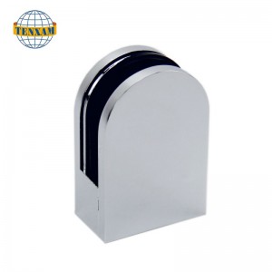 Gorąca sprzedaż ze stalinierdzewnej szklane zaciski łazienkowe szklane ogrodzenie akcesoria szklane zaciski poręcze