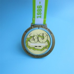 Medal spinowy przekaźnika stopu cynku