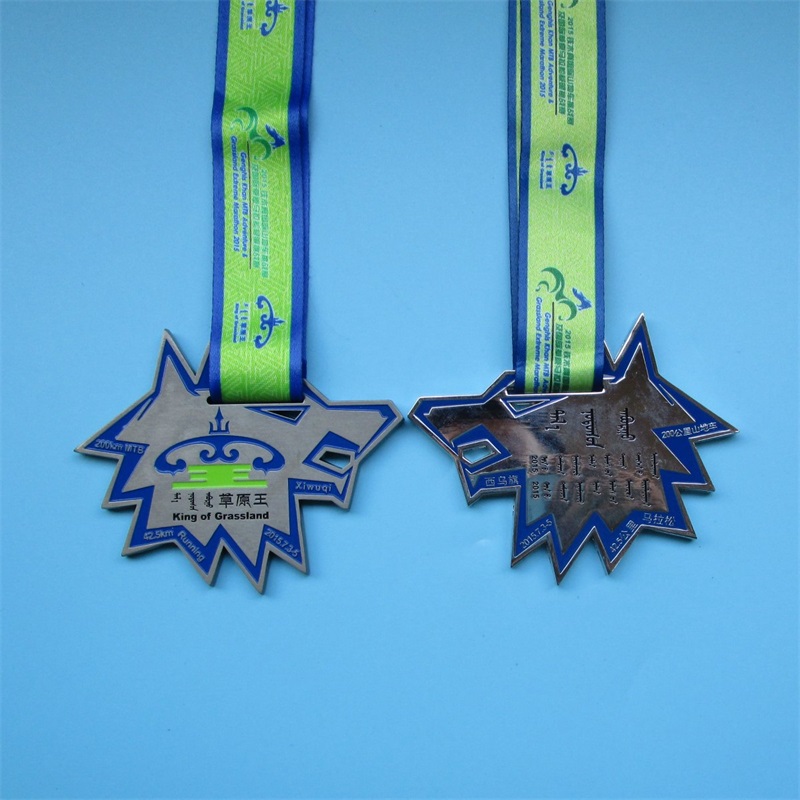 Kształt gwiazdy Nieregularny specjalny medal Medal Custom Medal
