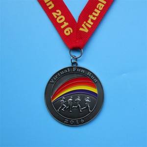 Splowane zabytkowe wirtualne medale Rainbow Medals 3D