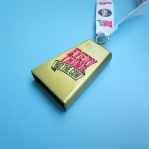 Factory Custom Logo Award Medale z wstążką pustą złotą srebrną brązową brązową cyklą maraton metalowy metal sportowy