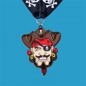 Factory Custom Logo Award Medale z wstążką pustą złotą srebrną brązową brązową cyklą maraton metalowy metal sportowy