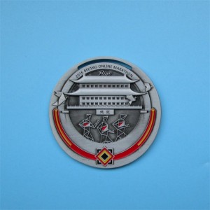 Niestandardowe logo Antyque Design 3D Metal Colorful Medal Medal Medal Finishers 2016