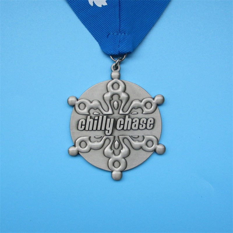 Metalowe medale i trofea cynku pamiątki Gold Medals Sport z wstążką