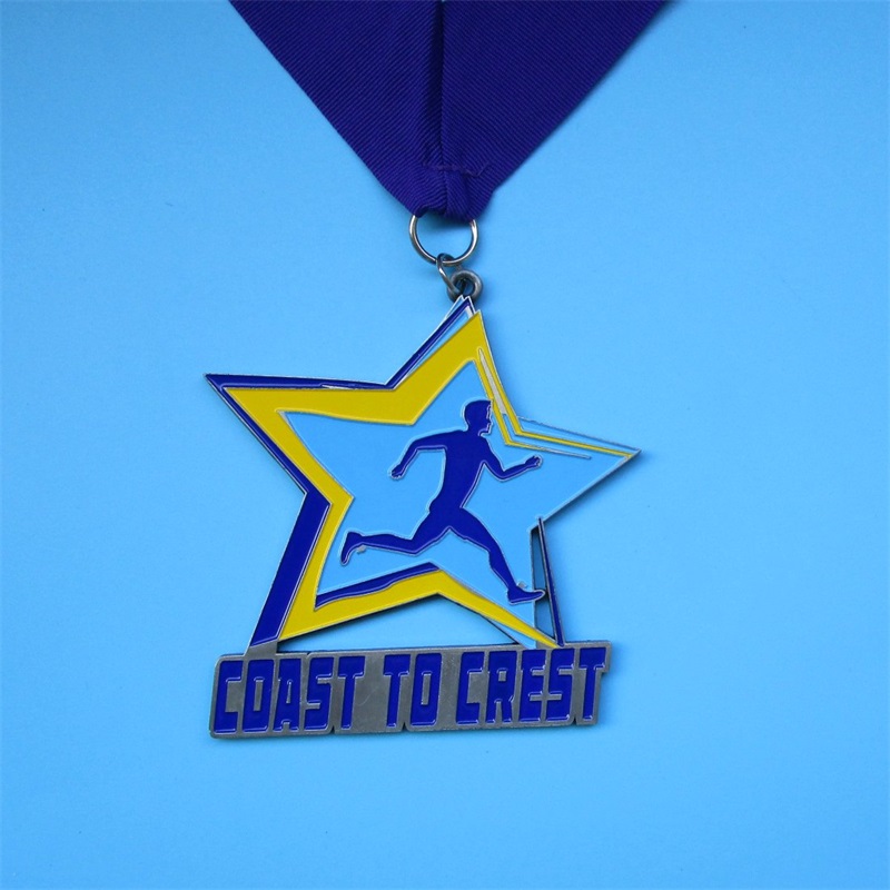 Running Man Special Design Medals puste fajne złote złote medalenagrody maraton