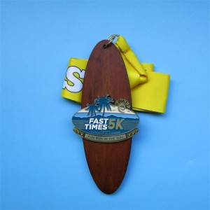 Medalenagradzane z wstążką puste złoty srebrny brązowy rower biegowy Maraton Sailing Metal Sports Medal