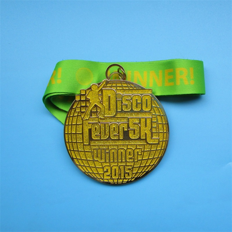 3D Animal Metal Medals Holiday Rundlas