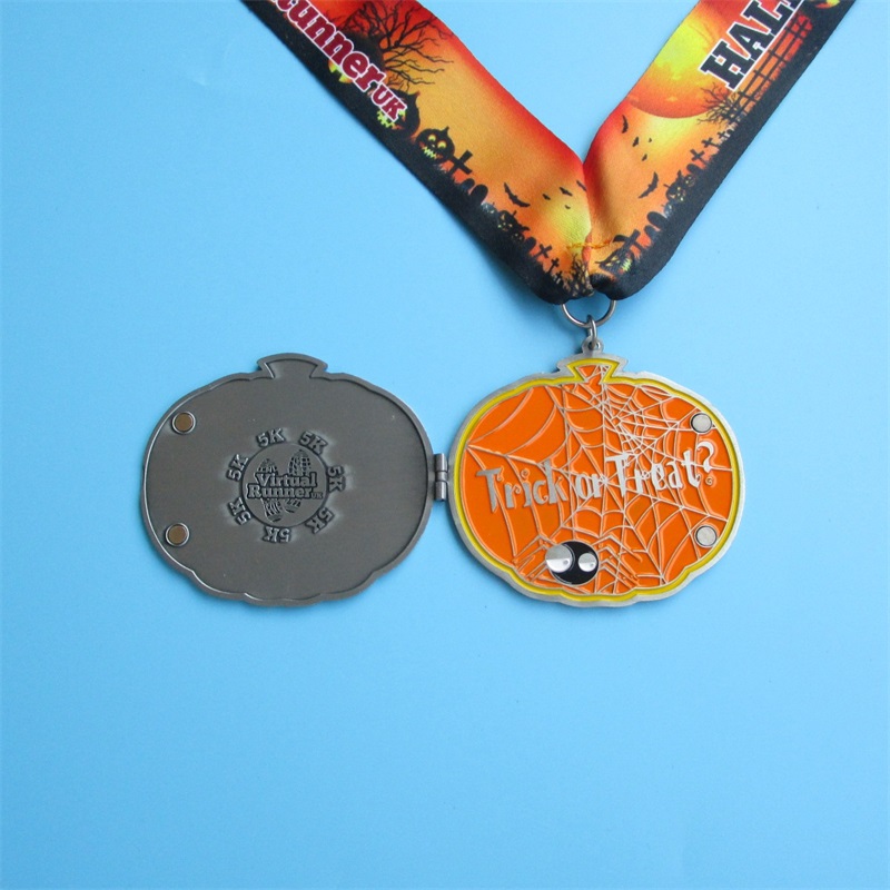 Prezent wakacyjny Halloween świąteczny festiwal wielkanocny Medal Medal Clam-Shell Metalowe metalowe medale