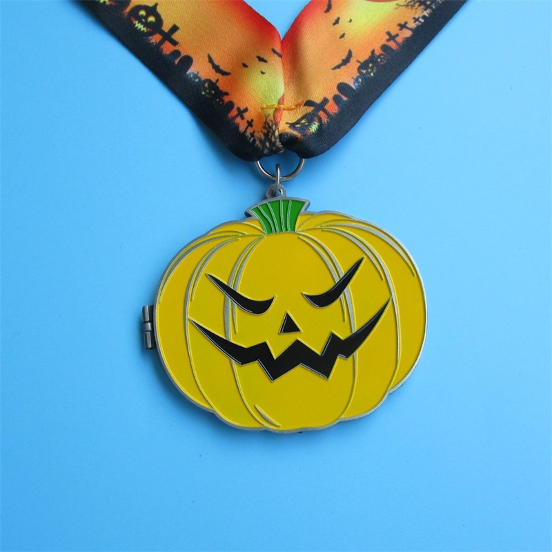Ciekaweniestandardowe metalowe medale świąteczne Halloween świąteczne festiwal wielkanocny metalowe medale