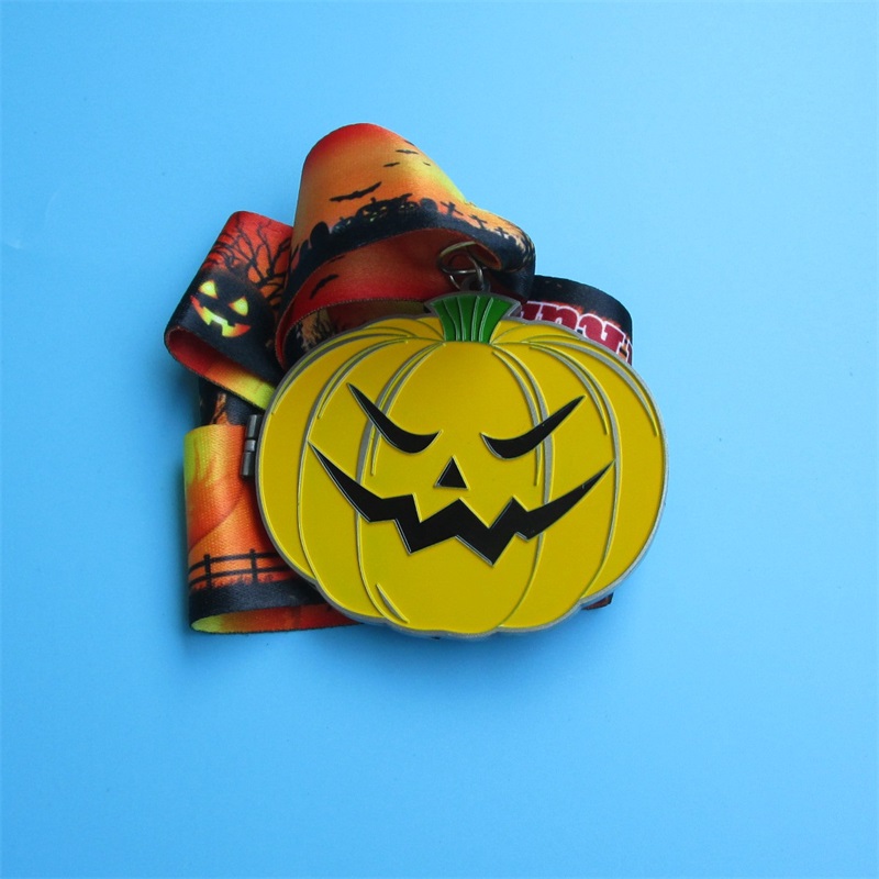 Ciekaweniestandardowe metalowe medale wakacyjnenagrody Halloween świąteczne festiwal wielkanocny metalowe medale