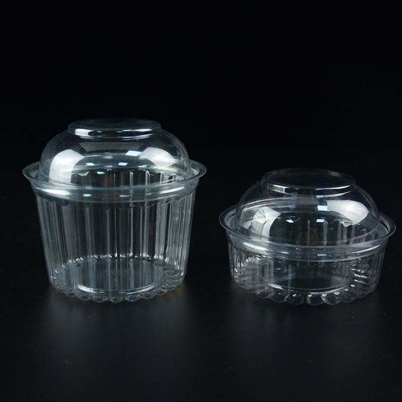 10 uncji recyklingowa plastikowa miska sałatkowa owoców
