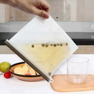 Wodoodporne szczelne zdrowe środowisko przyjazne dla środowiska silikonowa torba do przechowywania do gotowania ekologicznanieszczelna przekąska worki do żywności wielokrotnego użytku silikonowe ekologiczne ekologiczne torby siliko...