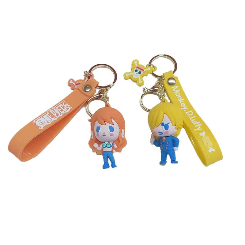 Hurtowyniestandardowy 3D PVC Cute Brelowain