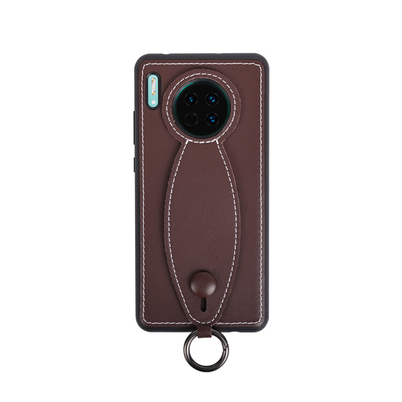 Nadaje się do Huawei Mate30/pro30 Połącz telefonu komórkowego, Włoski Calfskin Spersonalizowany ręczny wspornik paska typu telefonu komórkowego, z dobrym odpornościąna upadek, trwałość i ochronę