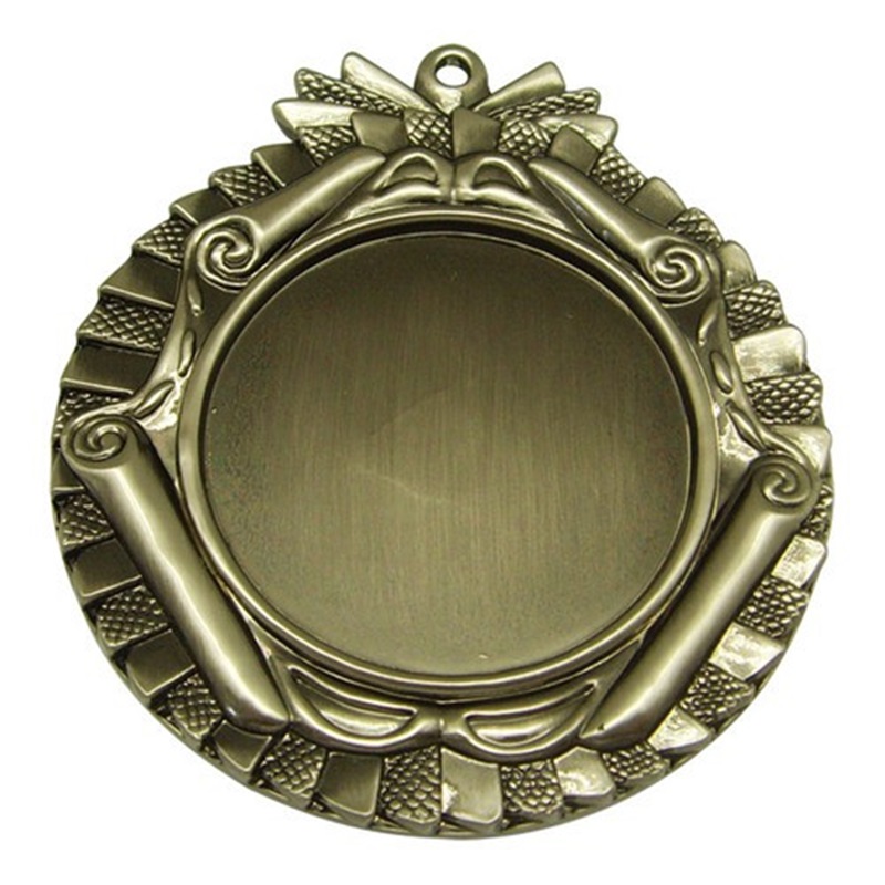 Medal sportowyniestandardowy czysty kolor metalowy metalowy medal złoty srebrny miedziany medal