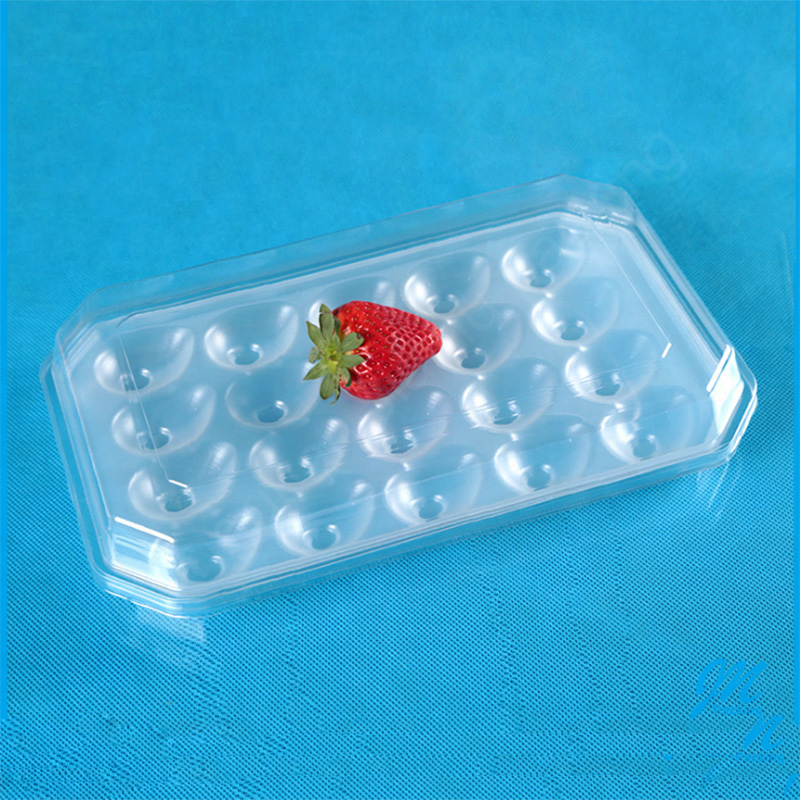 Hurtownia jednorazowa z czystej plastikowej blistra blister pojemnika z pokrywką