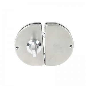 GDL001 201 Commercial Commercial Commercial Metal Chrome Glass Szklane drzwi antykradzieżowe zabezpieczenie, podwójnie zamieszanie w bezszroce bezczelnej zamykania bramy przesuwnej