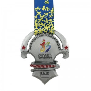 Perfect Design Antique Brass Gold Silver 4D Metal Medals Medal Medal Awards