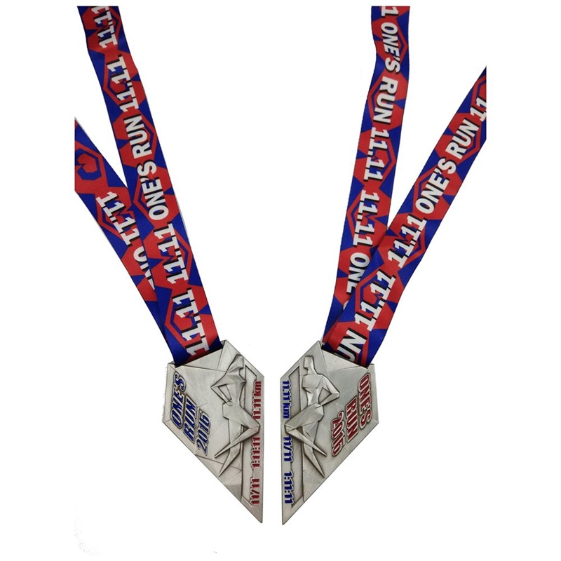 GAG Exclusive Design Cast Metal Sport Medale z Medalami biegającymi do ścieżki wstążki