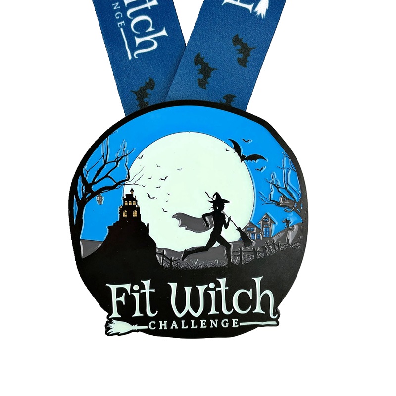 Unikalne świąteczne medale 7/8-calowy metalowy medal Halloween świąteczny Nowy Rok Nowy Rok Śliczne medale