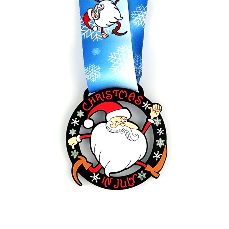 Unikalne świąteczne medale 7/8-calowy metalowy medal Halloween świąteczny Nowy Rok Nowy Rok Śliczne medale