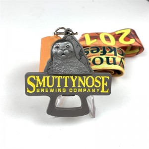 Antique Bronze Sport Medal Award Custom Metal Gold Medal