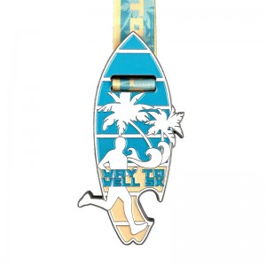 Sportowe medale pamiątkowe medale sportowe i wstążki do biegania