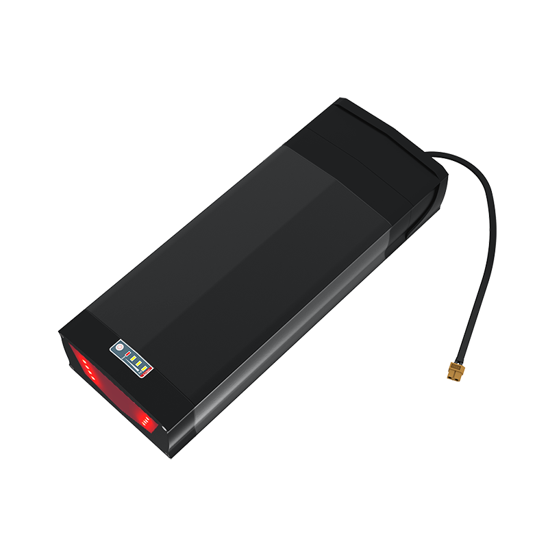 Tylny stojak litowy bateria bateria BMS BMS 18650 Bateria 36 V 48 V 52 V 10AH 20AHna rower elektryczny